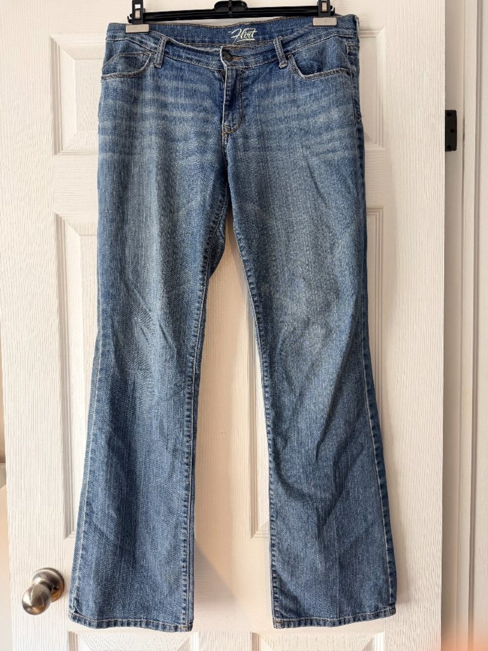 Flirt Bootcut Flare Jeans Size 10 Long Medium Wash Denim